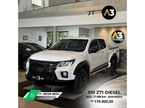 CHEVROLET S10 2.8 16V TURBO DIESEL Z71 CD 4X4 AUTOMÁTICO